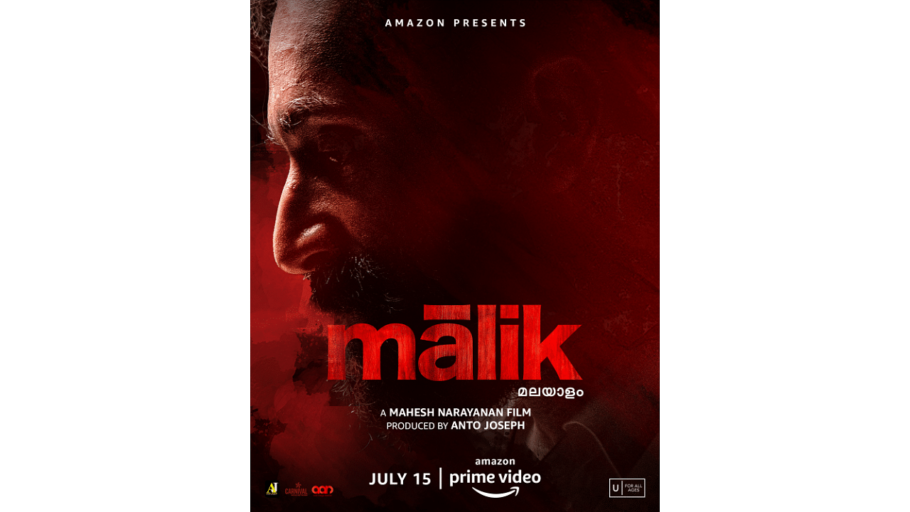 The official poster of 'Malik'. Credit: Amazon Prime Video