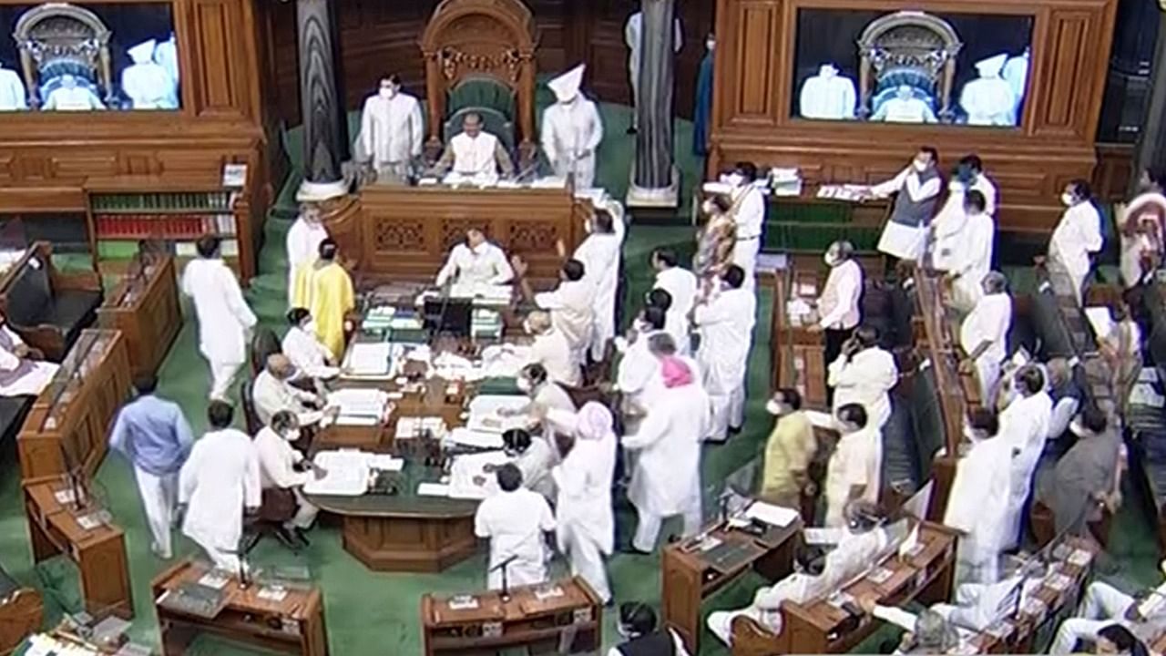 Monsoon Session of Parliament. Credit: PTI Photo