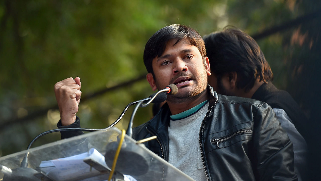 Kanhaiya Kumar. Credit: PTI File Photo