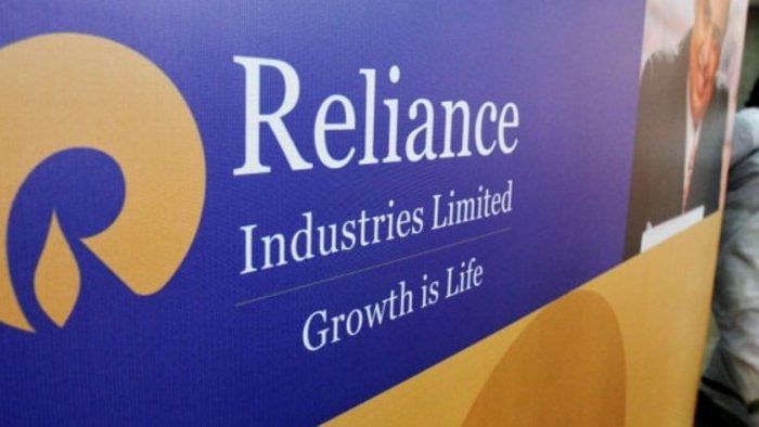 The logo of Reliance Industries Limited (RIL). Credit: Reuters Photo