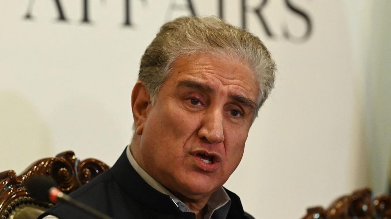 Pakistan Foreign Minister Shah Mahmood Qureshi. Credit: AFP file photo