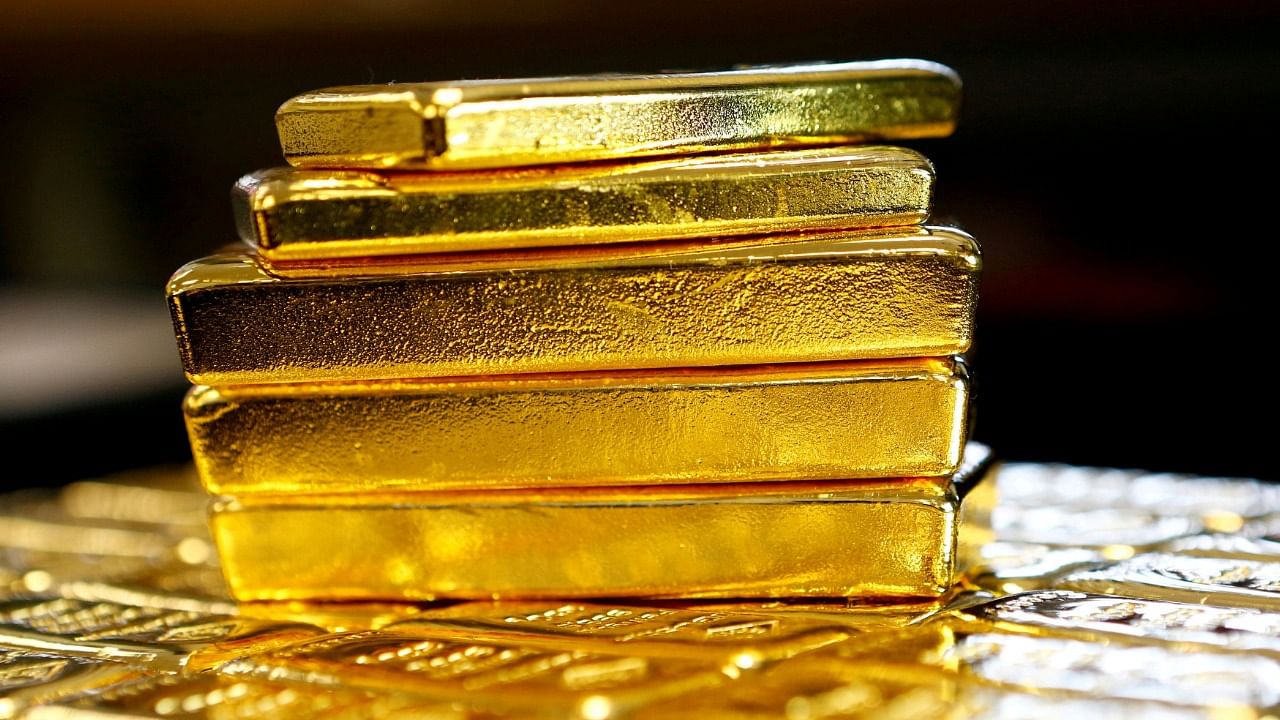Spot gold was up 0.2 per cent at $1,732.49 per ounce by 0245 GMT. Credit: Reuters Photo