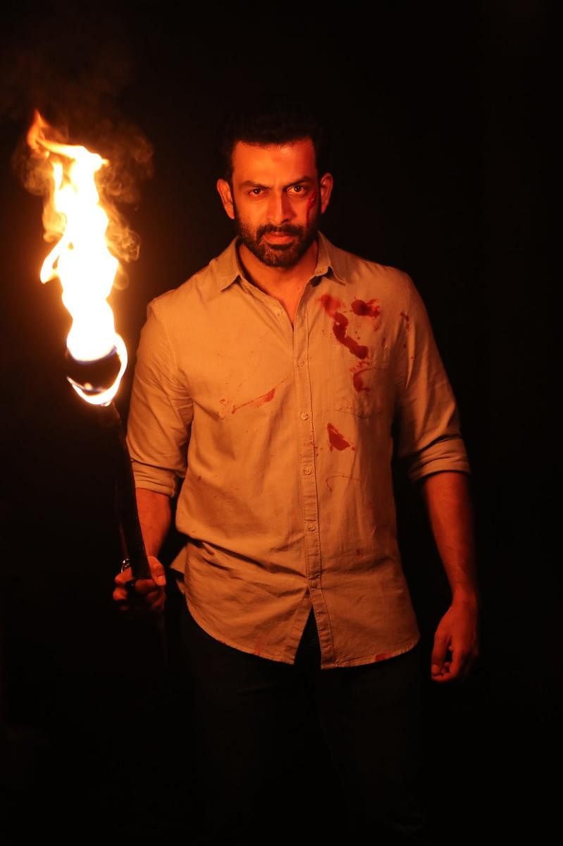 Prithviraj Sukumaran in 'Kuruthi'.