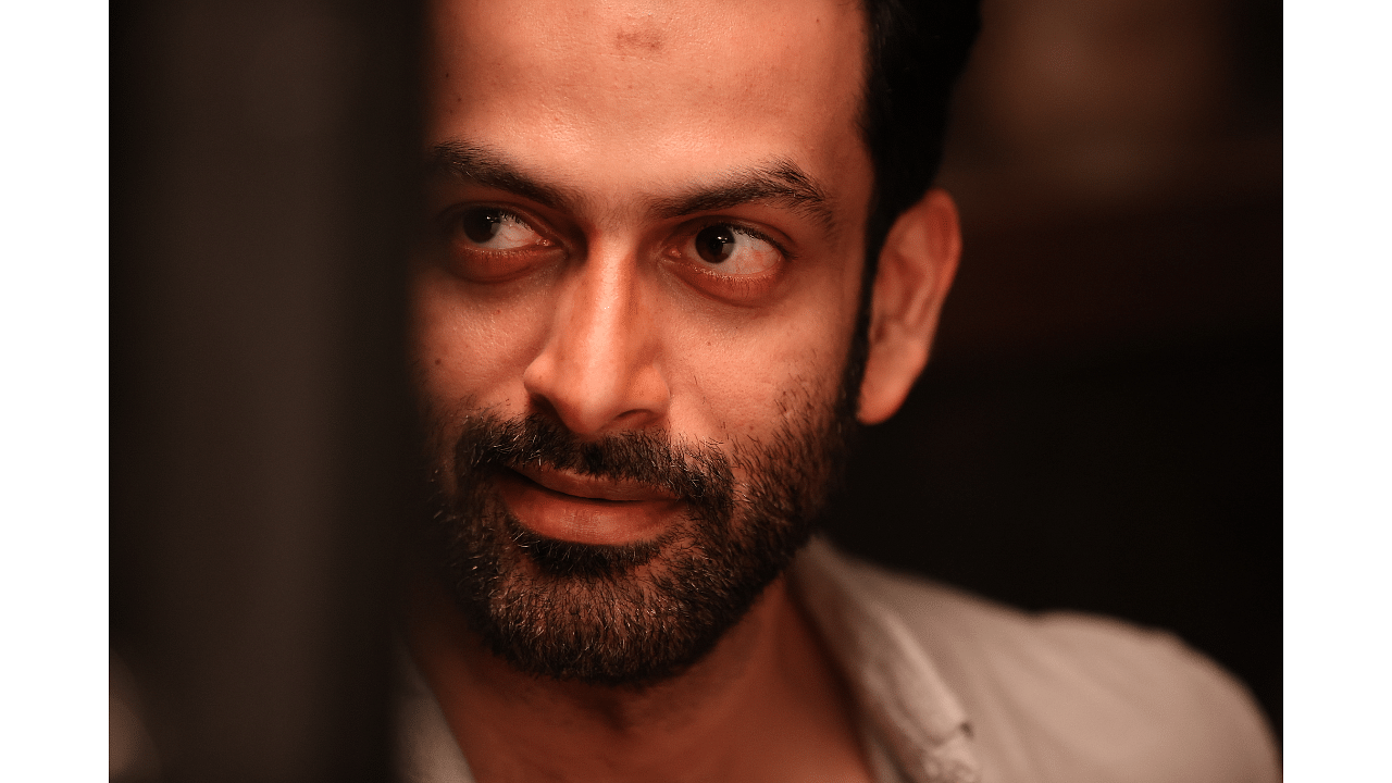 Prithviraj in a still from 'Kuruthi'. Credit: Amazon Prime Video