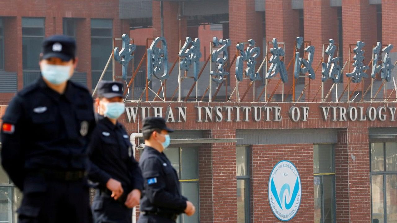 WHO team visits Wuhan Institute of Virology. Credit: Reuters File Photo