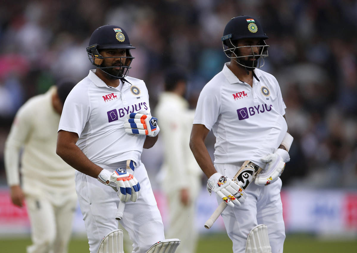 The instant success of Rohit Sharma (left) and KL Rahul as an opening combination solves a major headache for the Indian team. REUTERS 