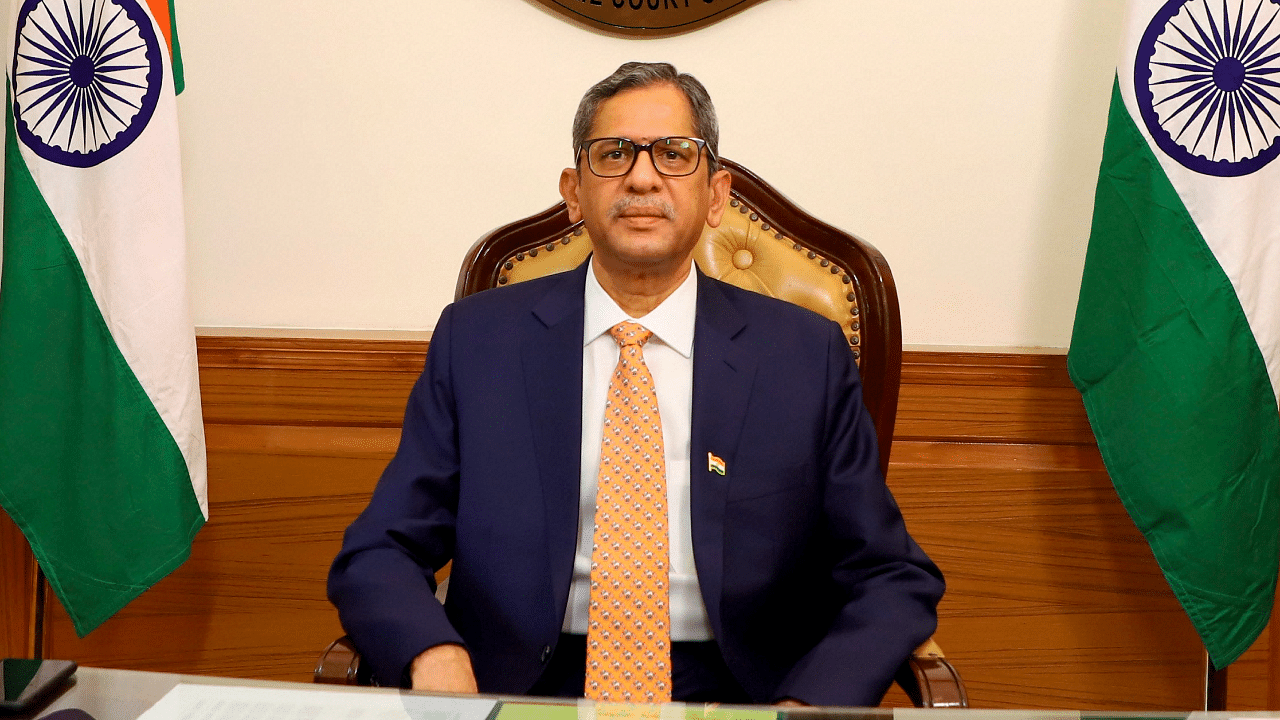Chief Justice of India N V Ramana. Credit: PTI Photo