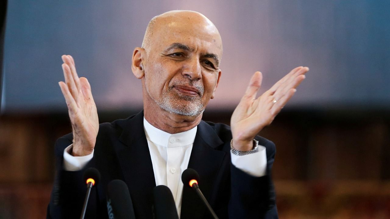 Ashraf Ghani. Credit: Reuters File Photo