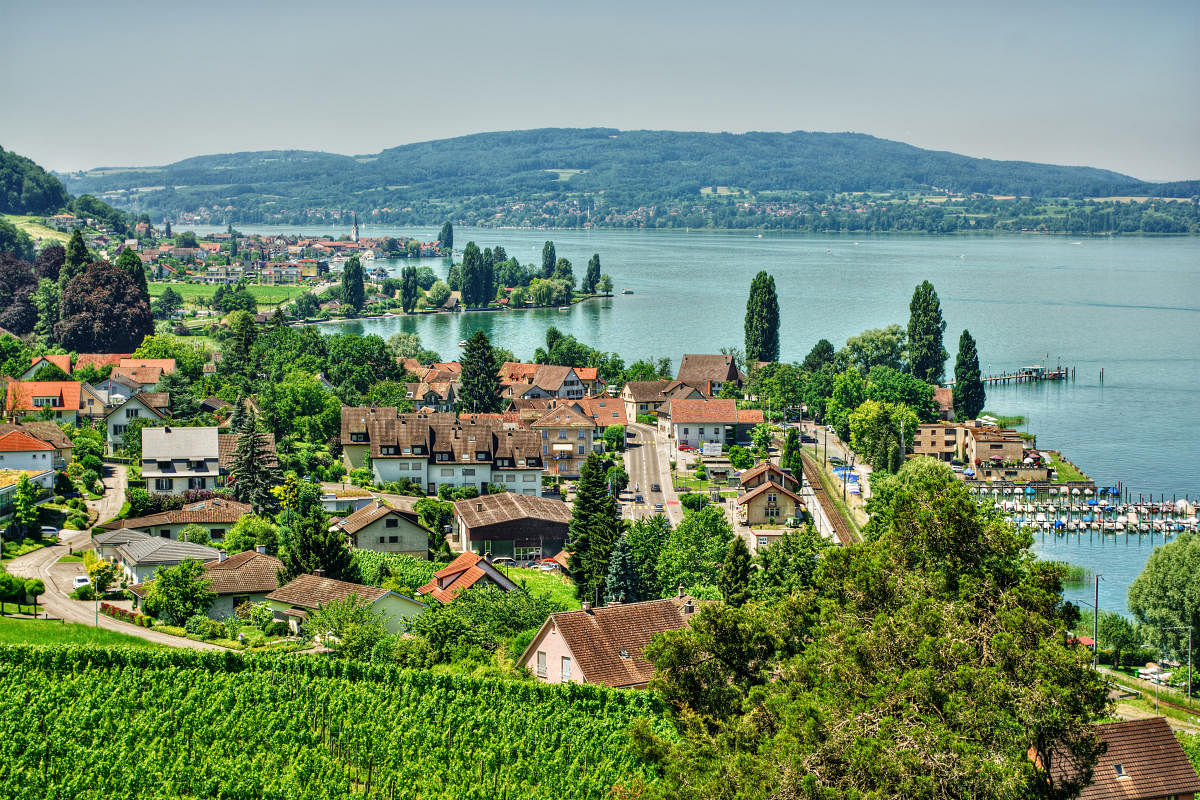 Lake Constance is situated where Germany, Switzerland, and Austria meet