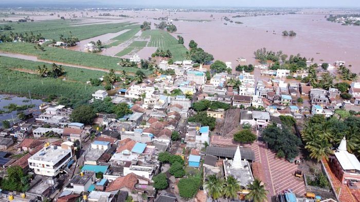 The government also ordered compensation to people whose homes sustained damages due to floods. Credit: DH File Photo