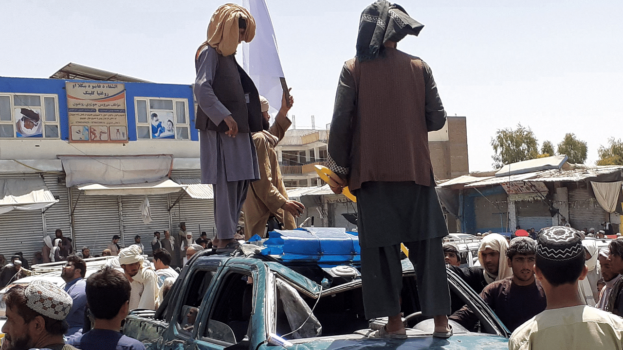 Afghan President Ashraf Ghani had flown to Mazar-e-Sharif on Wednesday to rally the city's defenses. Credit: AFP Photo