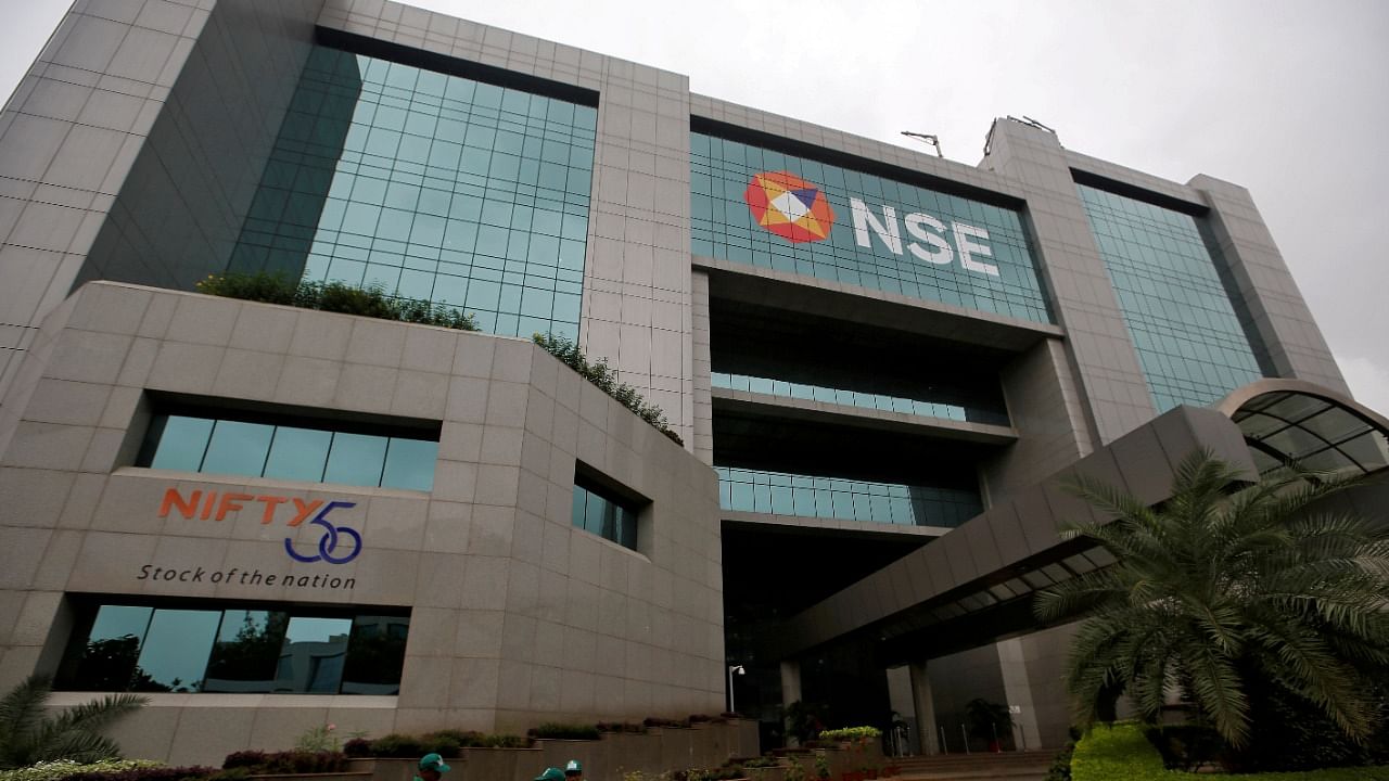 The broader NSE Nifty advanced 33.95 points or 0.21%. Credit: Reuters Photo