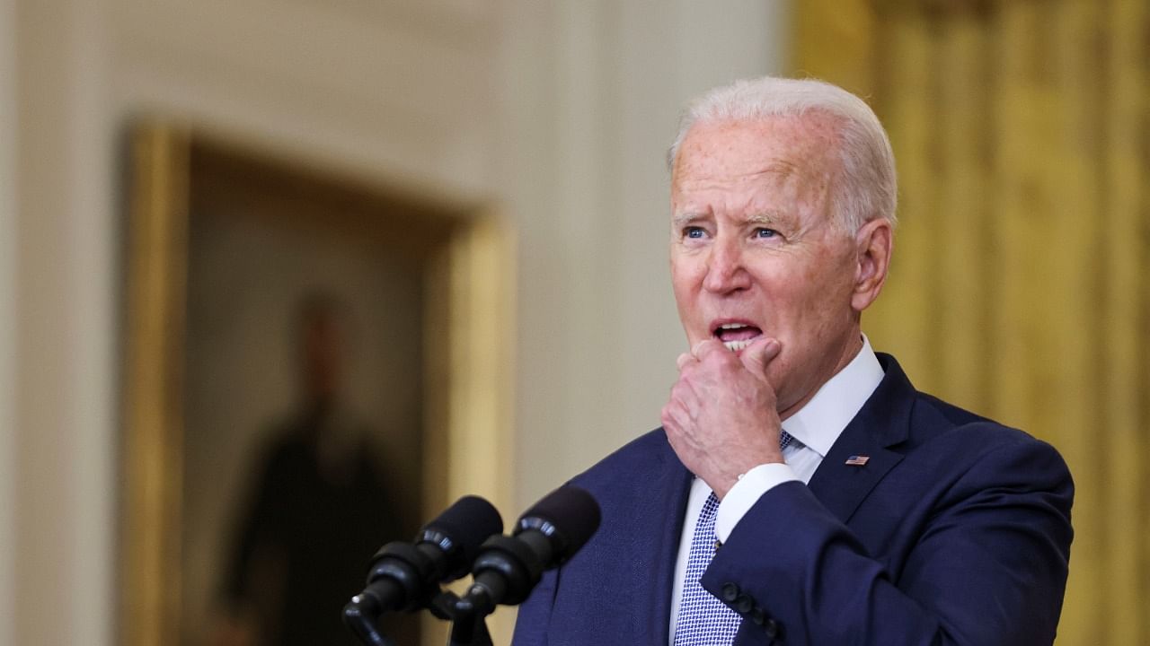 Biden's pullout is based almost entirely on a plan set in motion by Trump. Credit: Reuters Photo