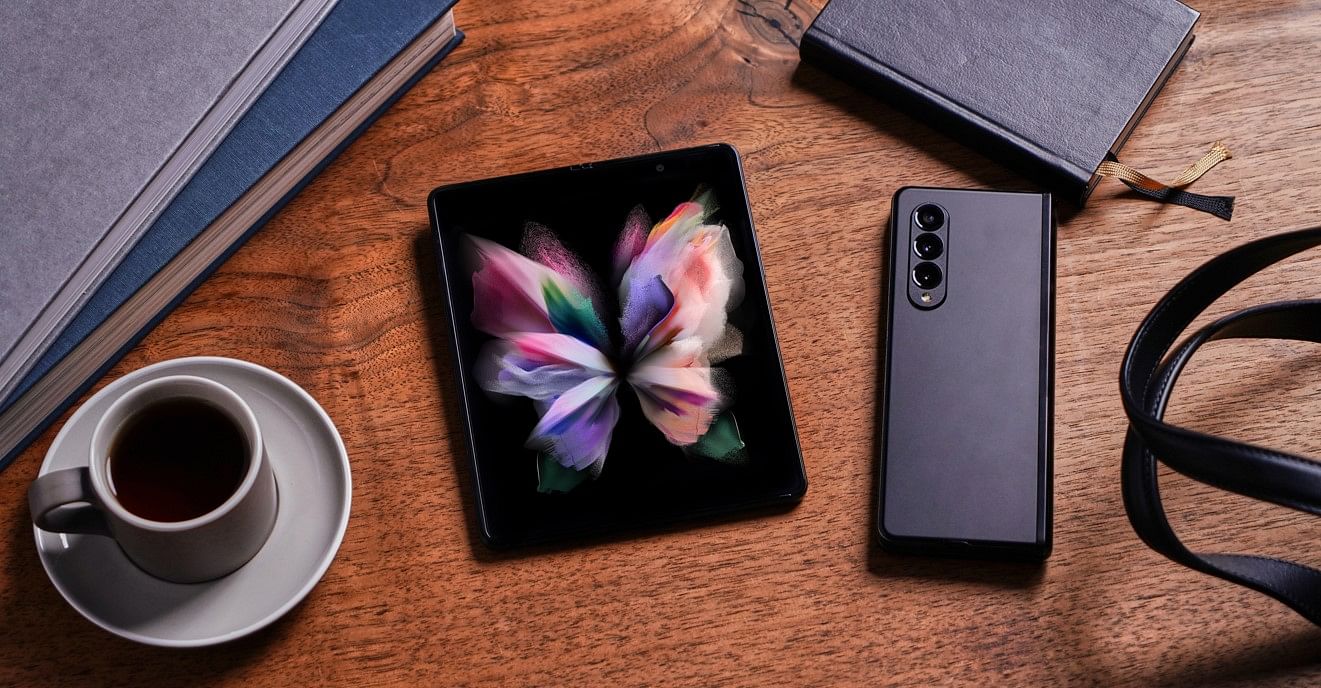 Samsung Galaxy Z Fold3 series. Credit: Samsung