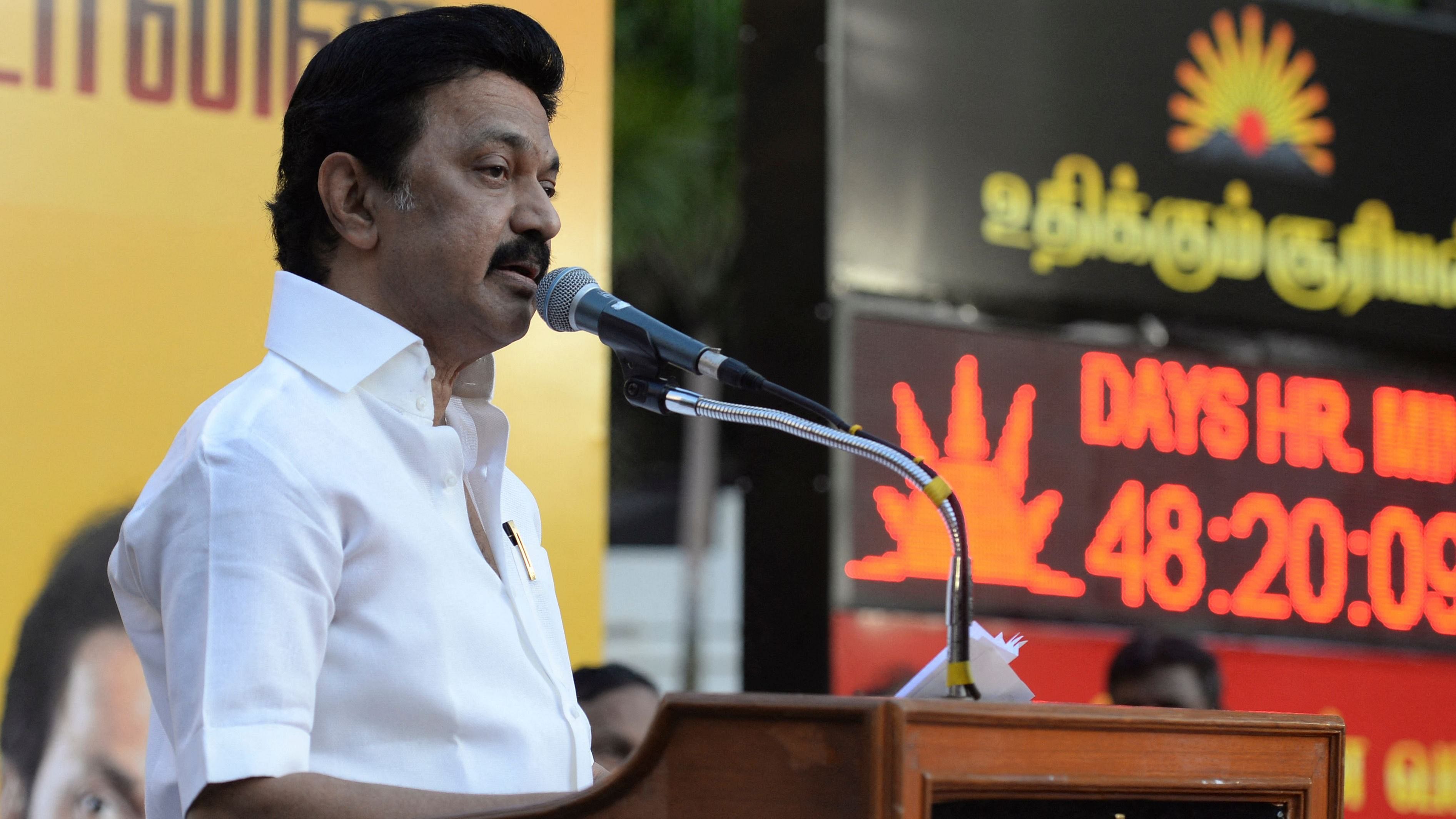 DMK President MK Stalin. Credit: PTI File Photo