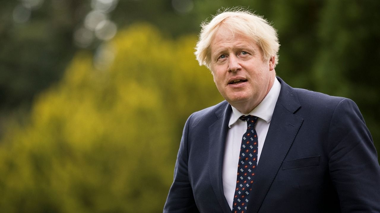 UK PM Boris Johnson. Credit: AFP File Photo