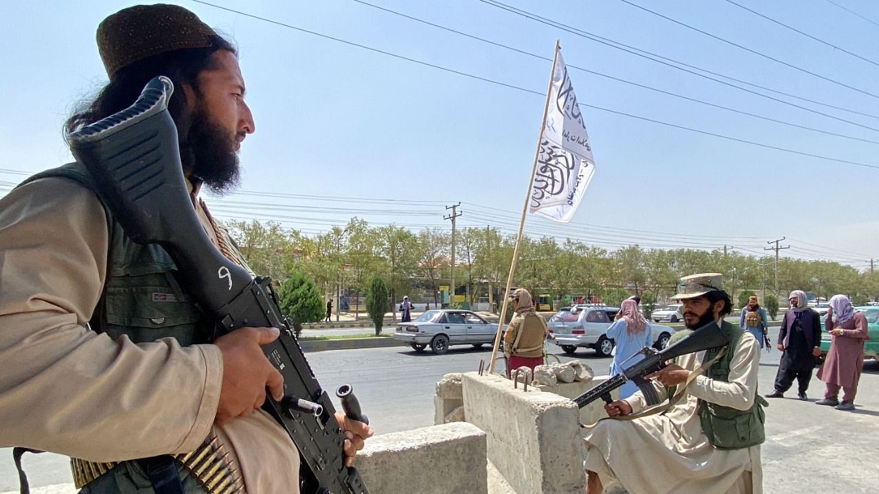 Taliban fighters in Kabul. Credit: AFP Photo