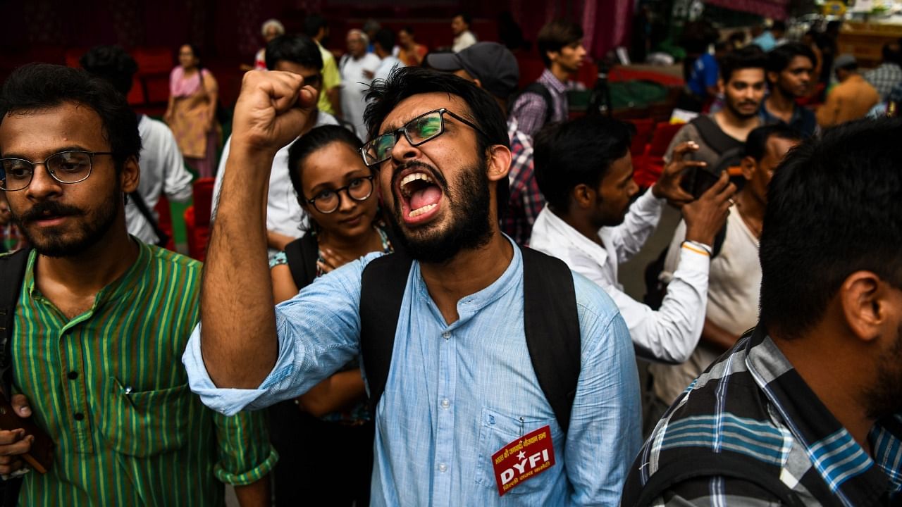 'The most shocking of the arrests under the UAPA have been of persons accused in the Bhima-Koregaon case,' the letter said. Credit: AFP File Photo