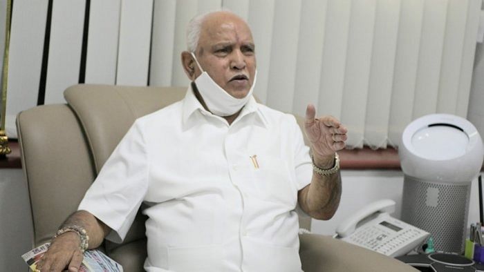 Karnataka Chief Minister B S Yediyurappa. Credit: DH Photo