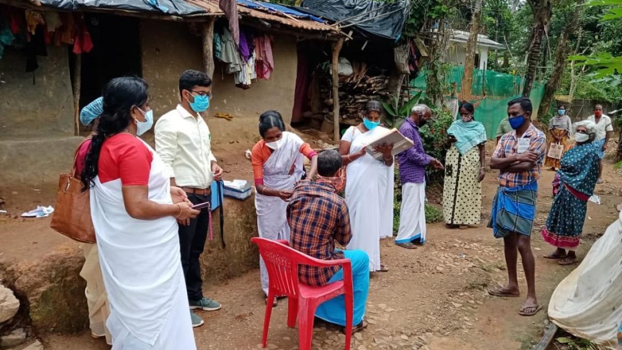 Vaccination camps at tribal hamlets in Nilgiris  Credit: Special Arrangement