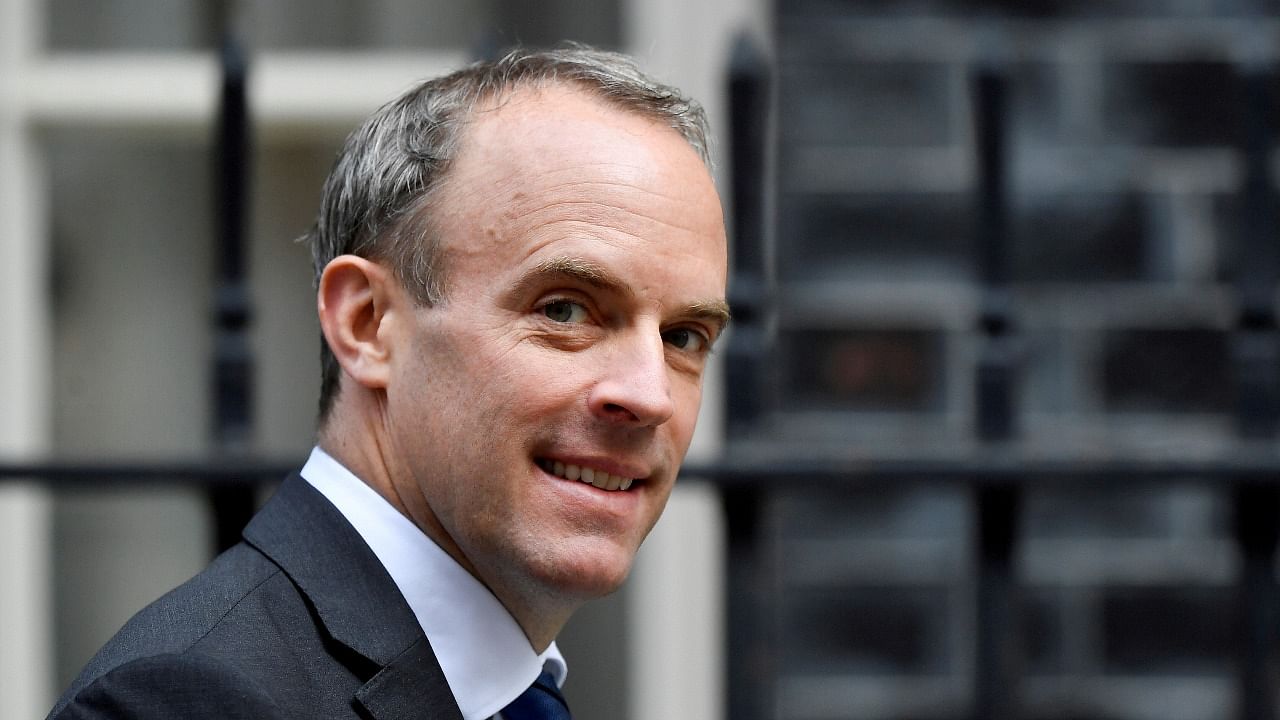 Foreign Secretary Dominic Raab. Credit: Reuters file photo
