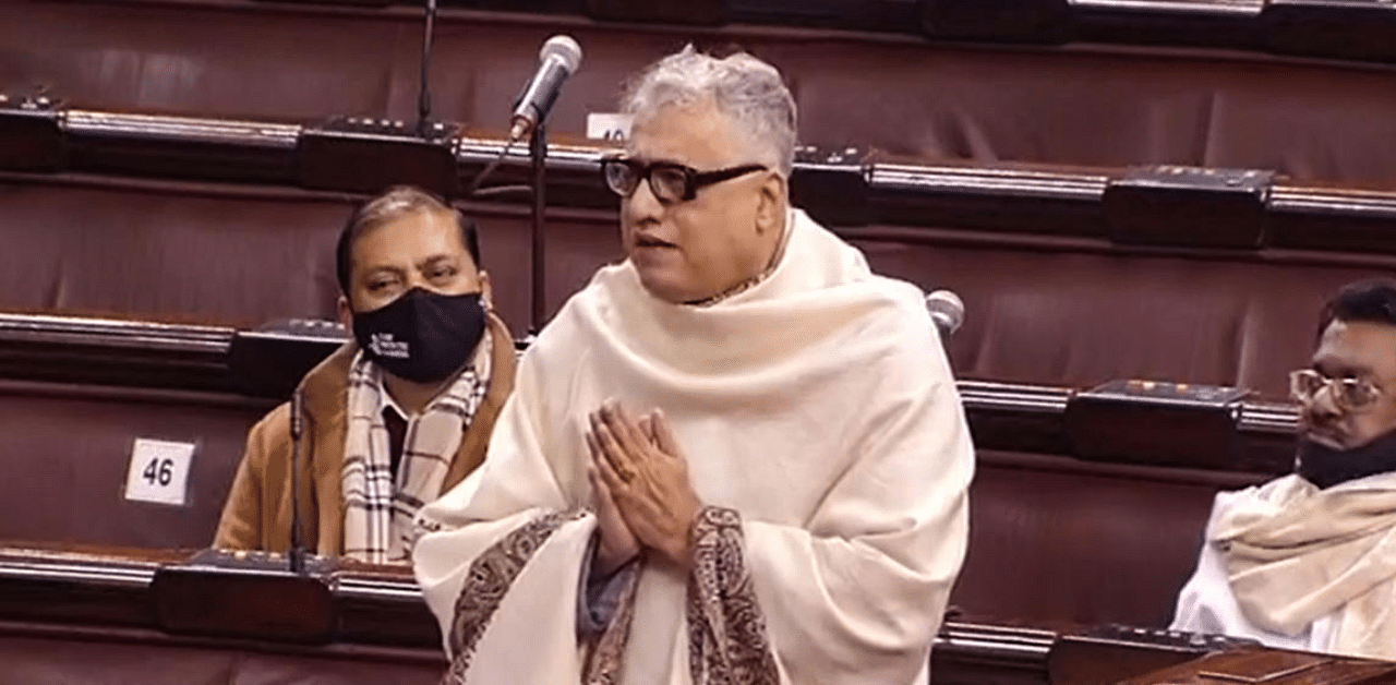 TMC MP Derek O’Brien in RS. Credit: PTI Photo