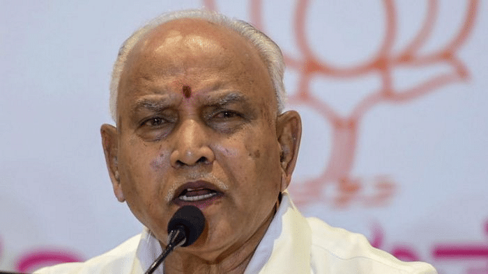 Karnataka CM B S Yediyurappa. Credit: DH File Photo