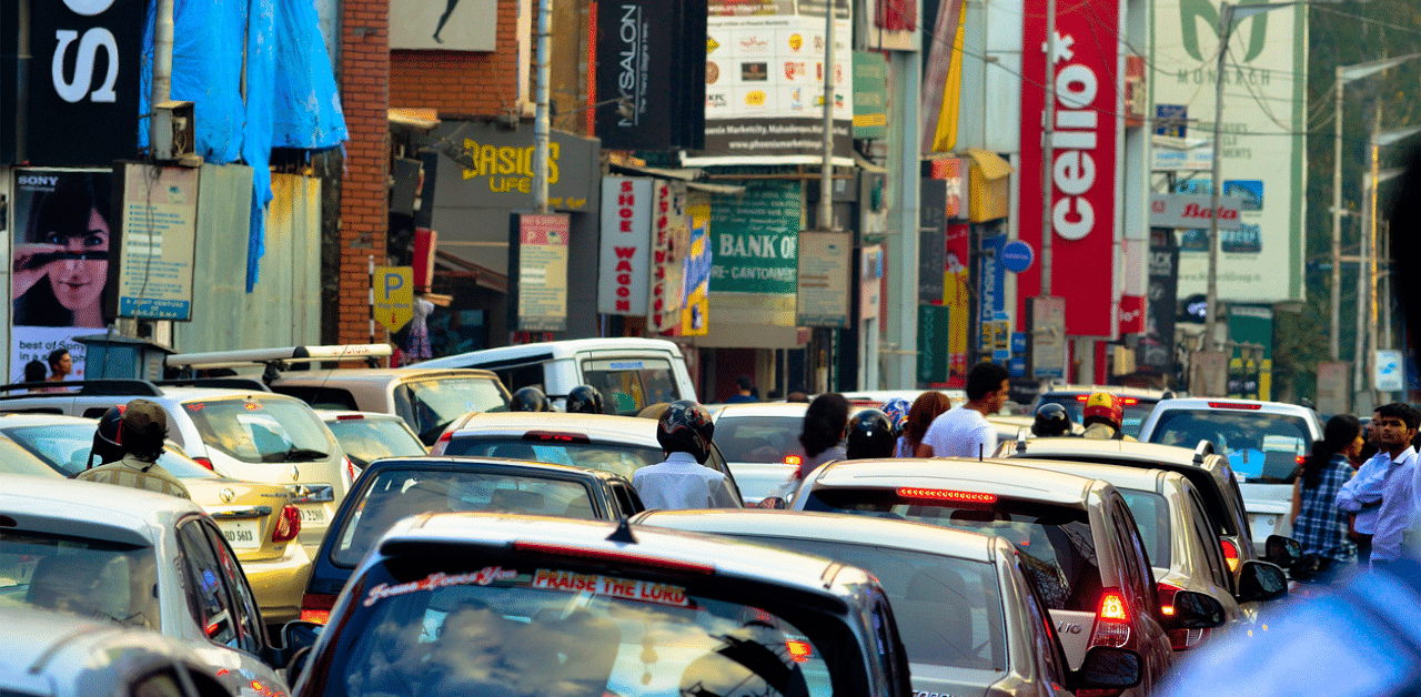 Bengaluru's Brigade Road. Credit: iStock Photo