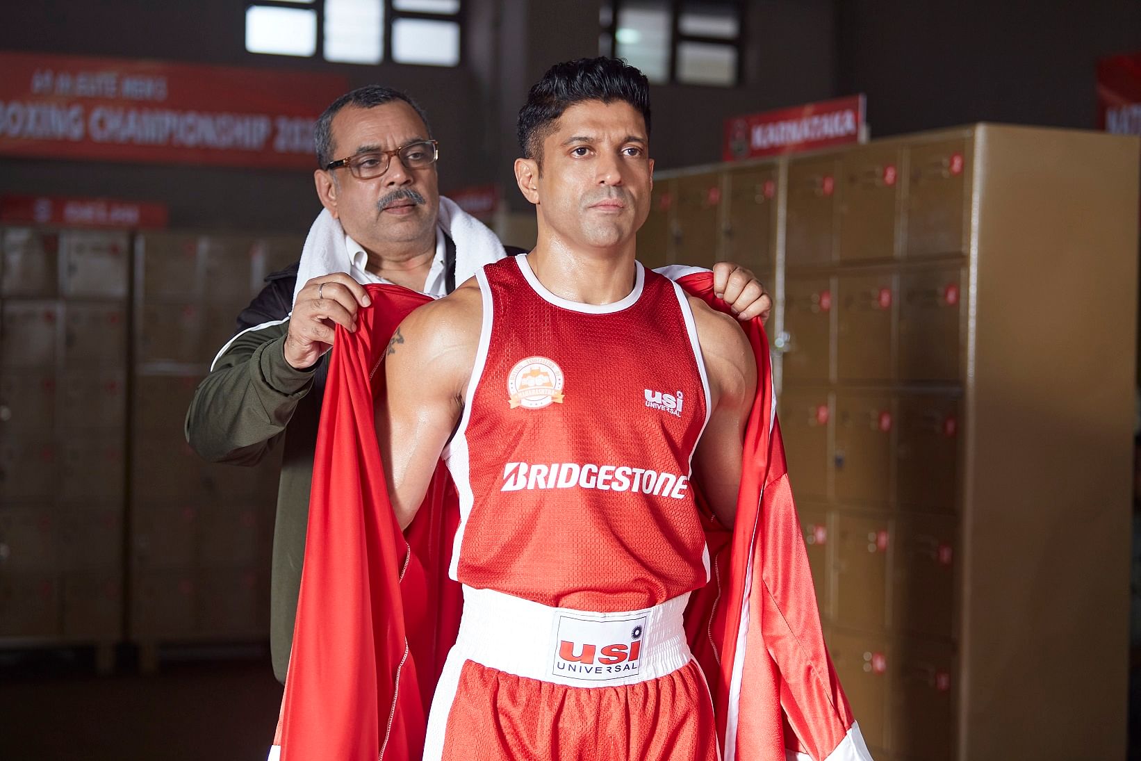 Farhan Akhtar plays a boxer while Paresh Rawal plays his coach in ‘Toofan’. The Hindi film will be out on Amazon Prime Video on July 16.