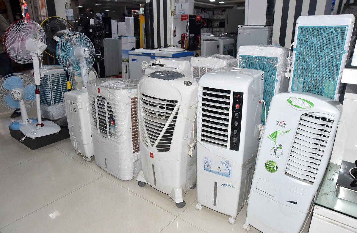 Air coolers. Credit: DH Photo