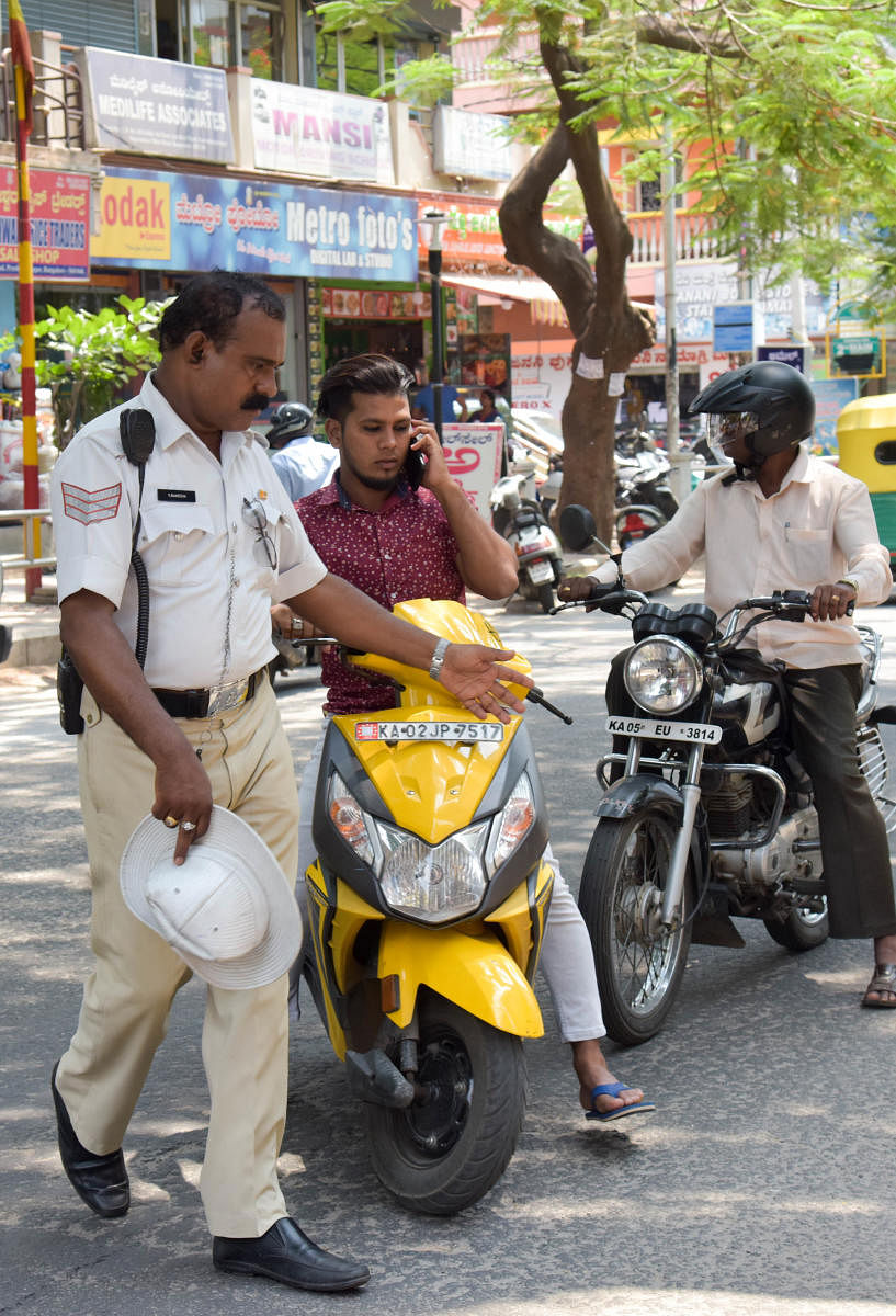 The traffic police say they are identifying repeat offenders and training them in road safety.