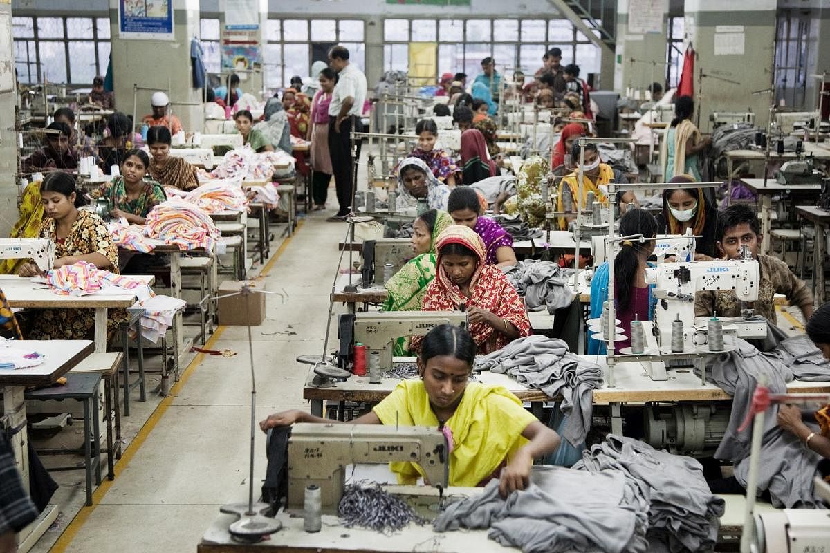 A good 72 per cent of garment factory workers are women. Loss of employment is devastating for many. Picture for representation.