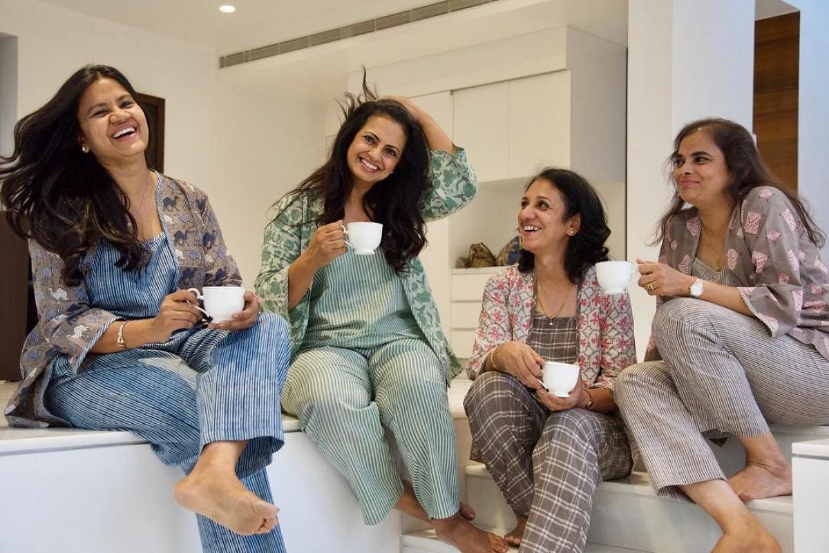 Loungewear brand Get Snug has seen a surge in online orders. Co-founder Sangeeta Banka says many like that the clothes are easy to wear at home and for quick trips outside.