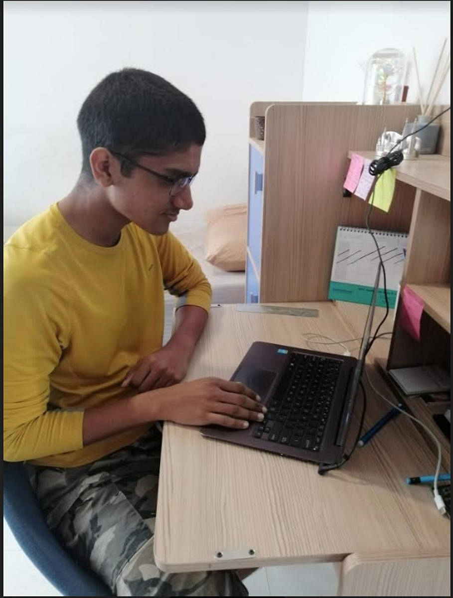 Siddharth Ramesh, class 10 student of CMR National Public School, feels the 30 per cent reduction will ease the academic pressure on students.