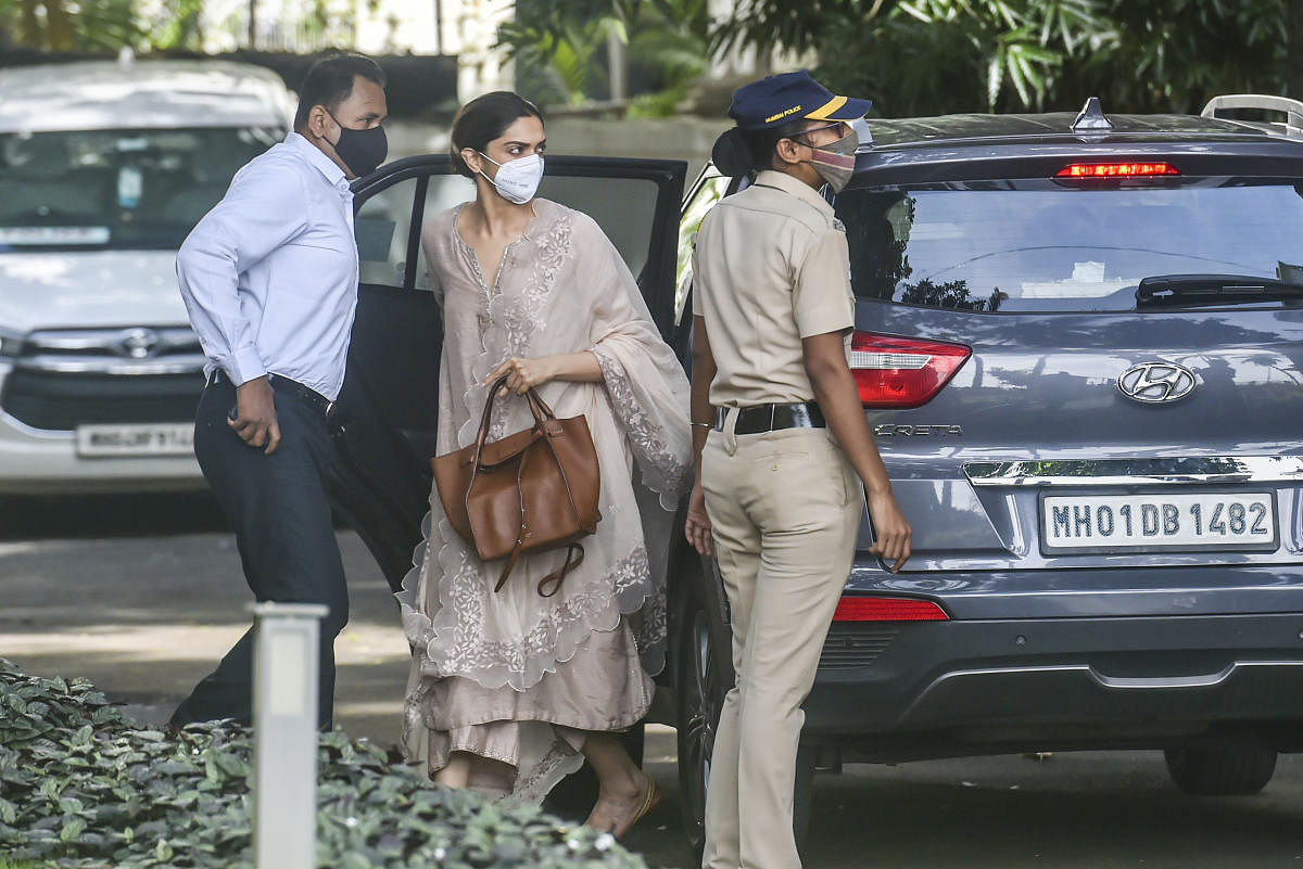 Bollywood actress Deepika Padukone is among those being questioned by the Narcotics Control Bureau on the basis of messages she reportedly exchanged with manager Karishma on WhatsApp. PTI