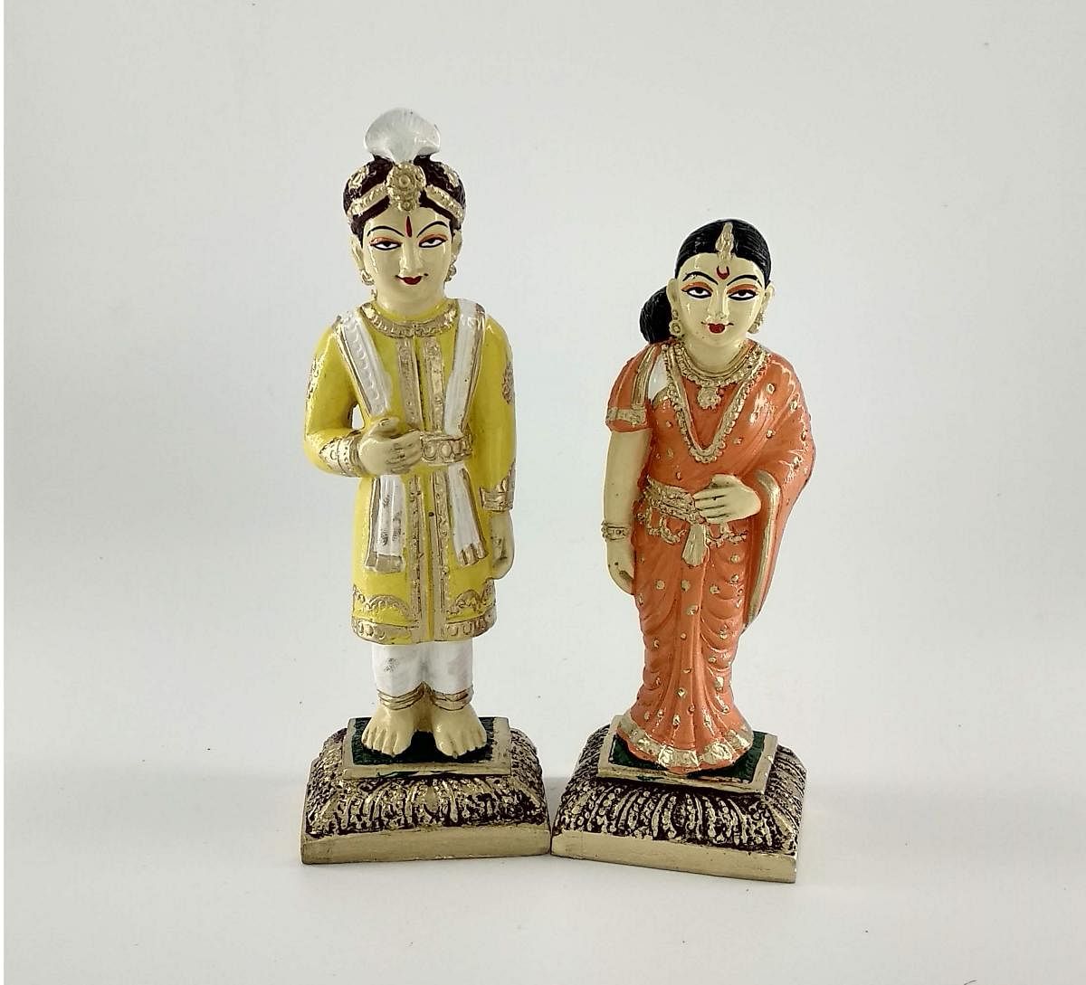 The newest themed dolls at Tamaala are Maharaja Yaduveer and his wife Trishikha Kumari Wadiyar.