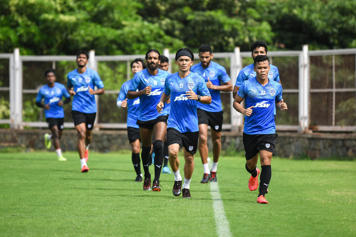 Bengaluru FC is training for the seventh season of the ISL, which is expected to take place between November 2020 and March 2021. The game will be played in one location, Goa, across three stadiums.