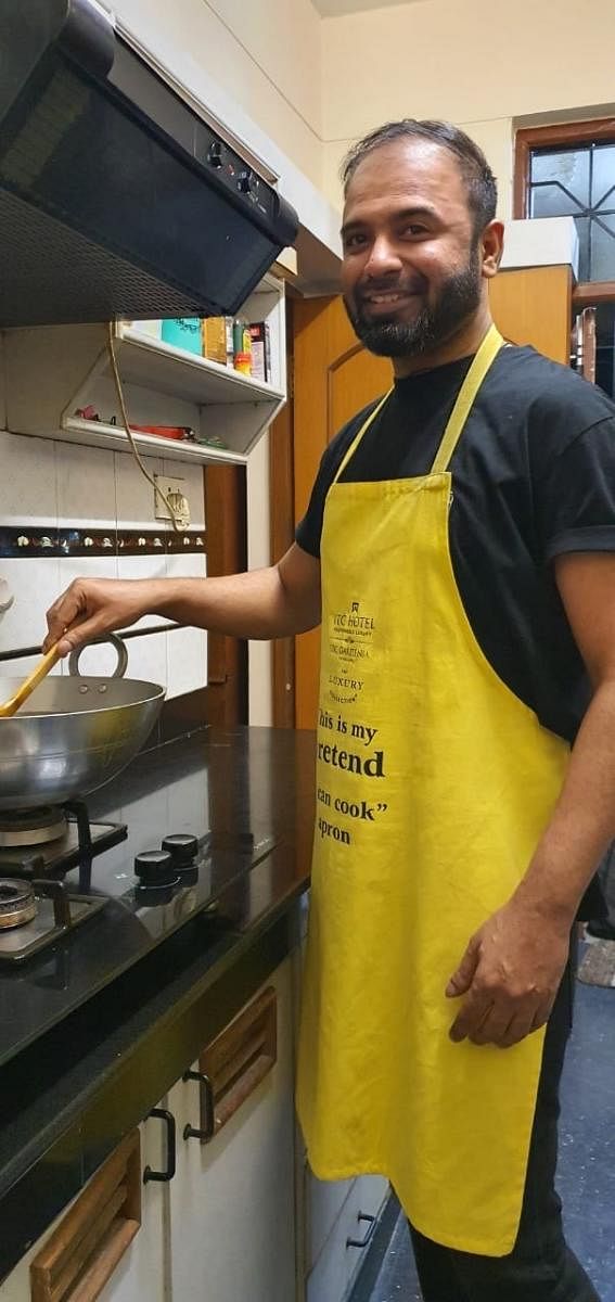 Home chef Neel Sharma has registered his business. 