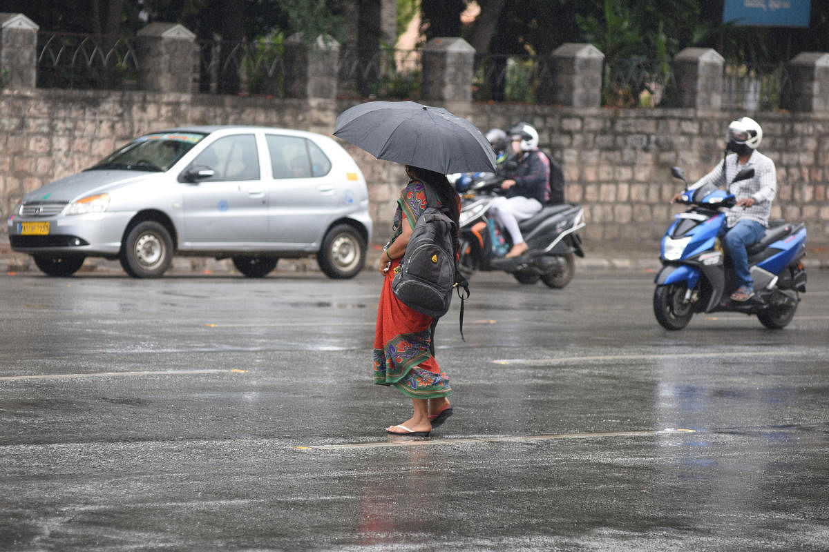 Cyclone Nivar is set to bring heavy rains to the city today and tomorrow. 