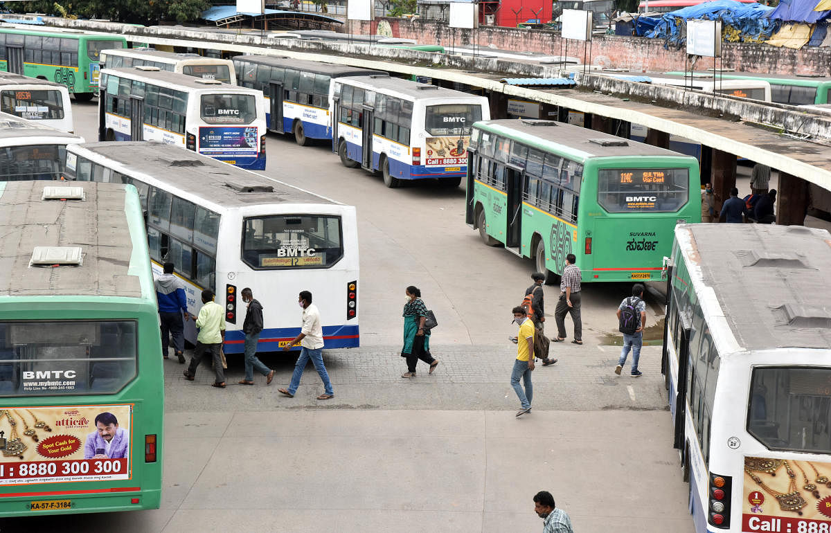 The BMTC is earning just Rs 60 lakh a month now, as against Rs 150 lakh before the pandemic broke out.