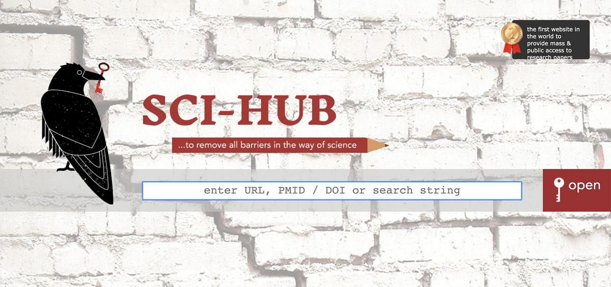 Sci-hub, one of the sites in question, advocates for cancellation of copyright laws for scientific and educational resources.