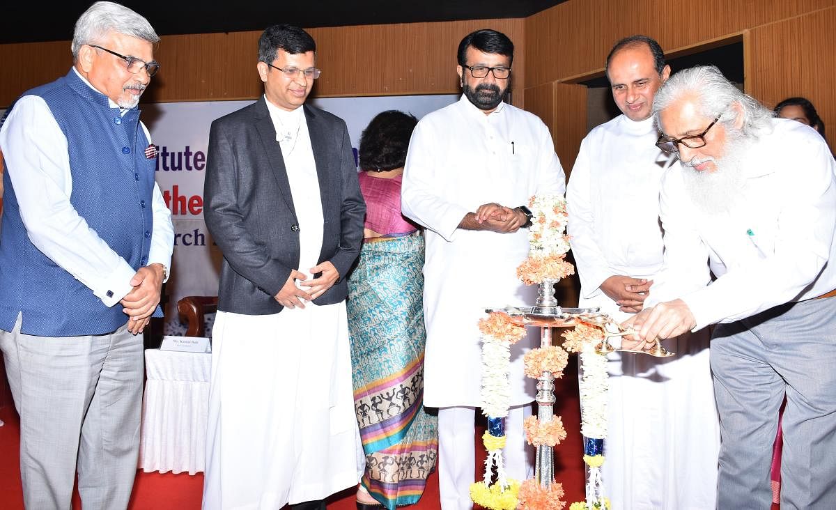 The St Joseph’s Institute of Management (SJIM) last week celebrated 25-years of obtaining AICTE approval for its flagship two-year full-time post-graduate programme in management. Credit: DH Photo