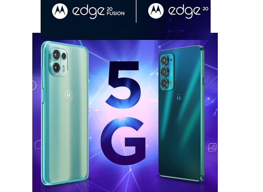 Motorola unveils new Edge 20 series phones in India. Credit: Motorola