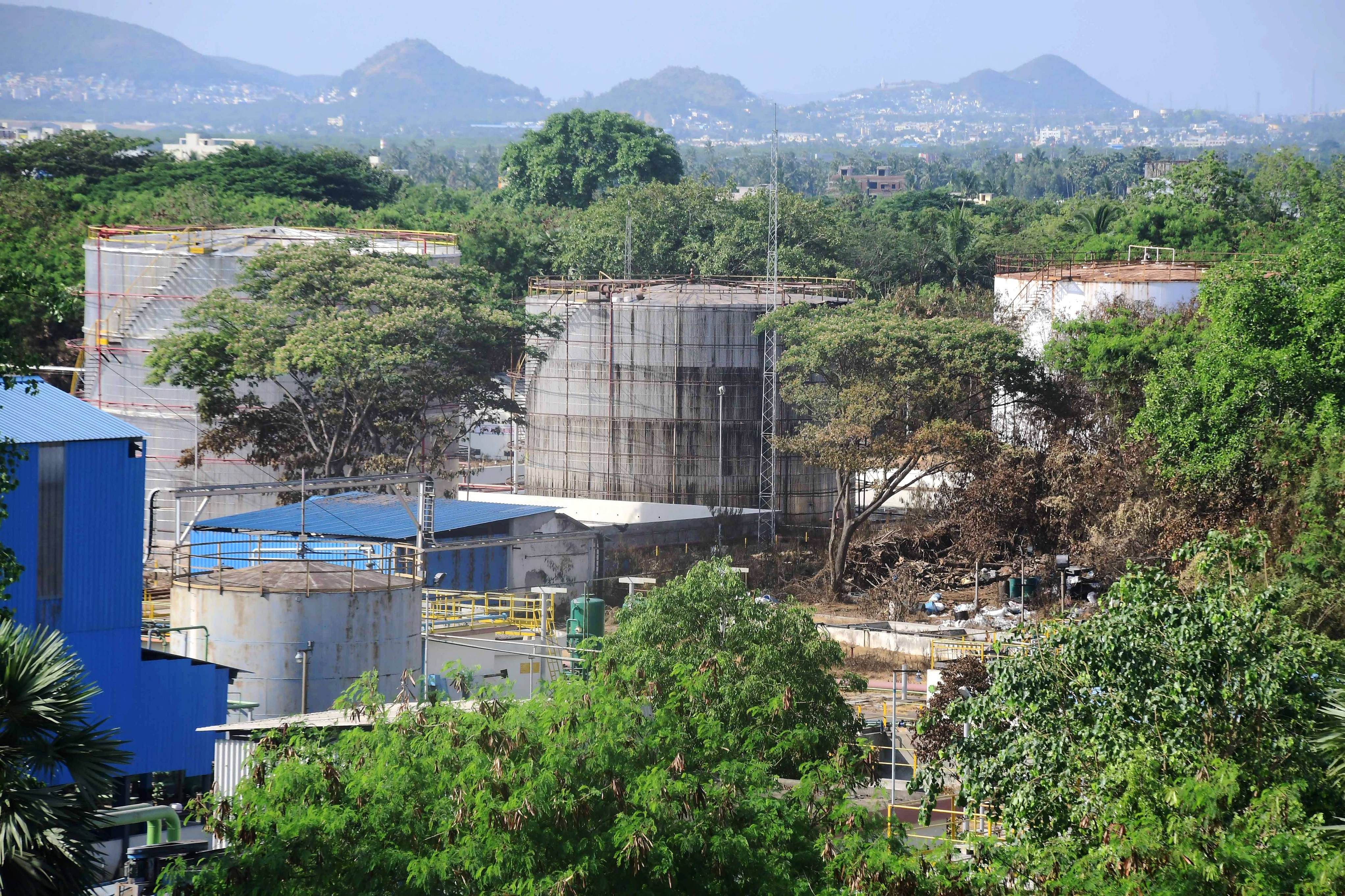 A view of the LG Polymers plant, a day after the major chemical gas leak incident, in RR Venkatapuram village in Visakhapatnam. Credit: PTIRepresentative image. Credit: PTI