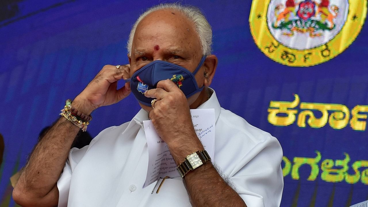 Karnataka Chief Minister BS Yediyurappa. Credit: PTI Photo