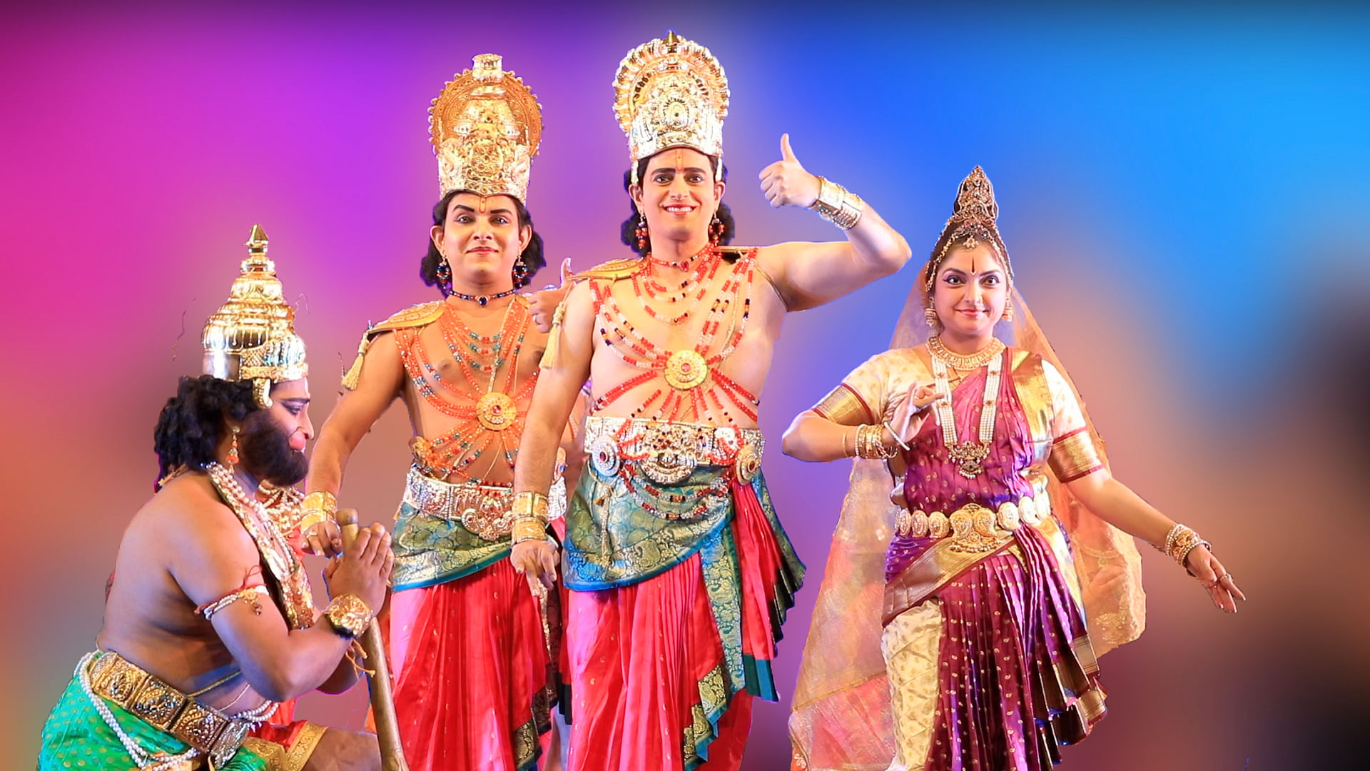'Shree Rama Prateeksha' is about people's devotion towards lord Rama.  