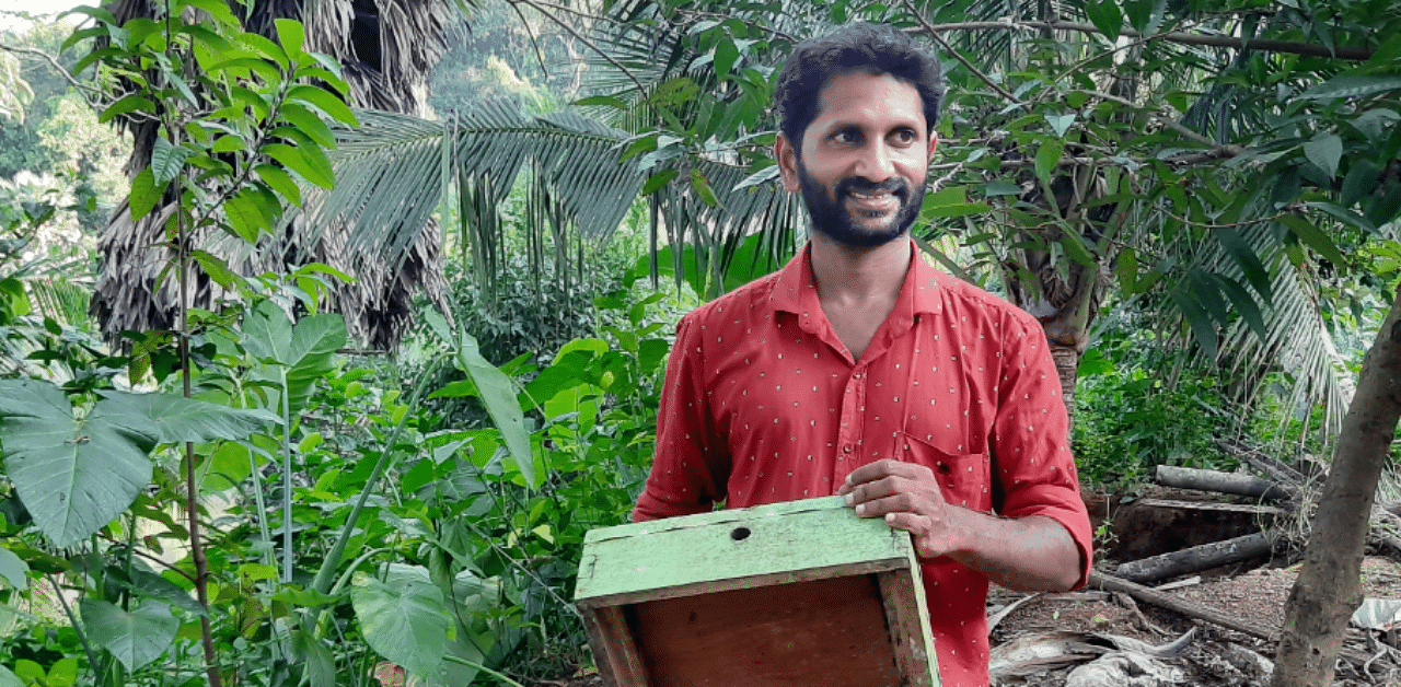 Pictured: Sadashiva Kuppepadavu. Credit: DH Photos