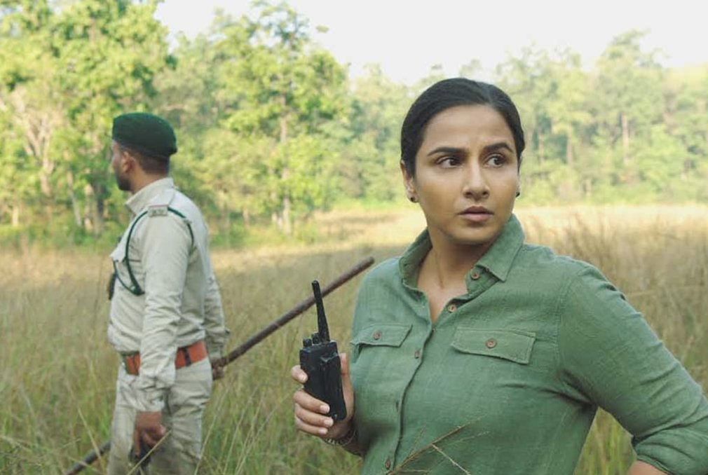 Vidya Balan steals the show as a forest officer. 