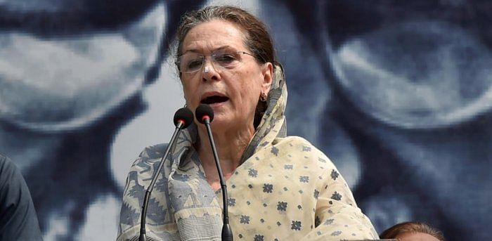 Congress president Sonia Gandhi. Credit: PTI Photo