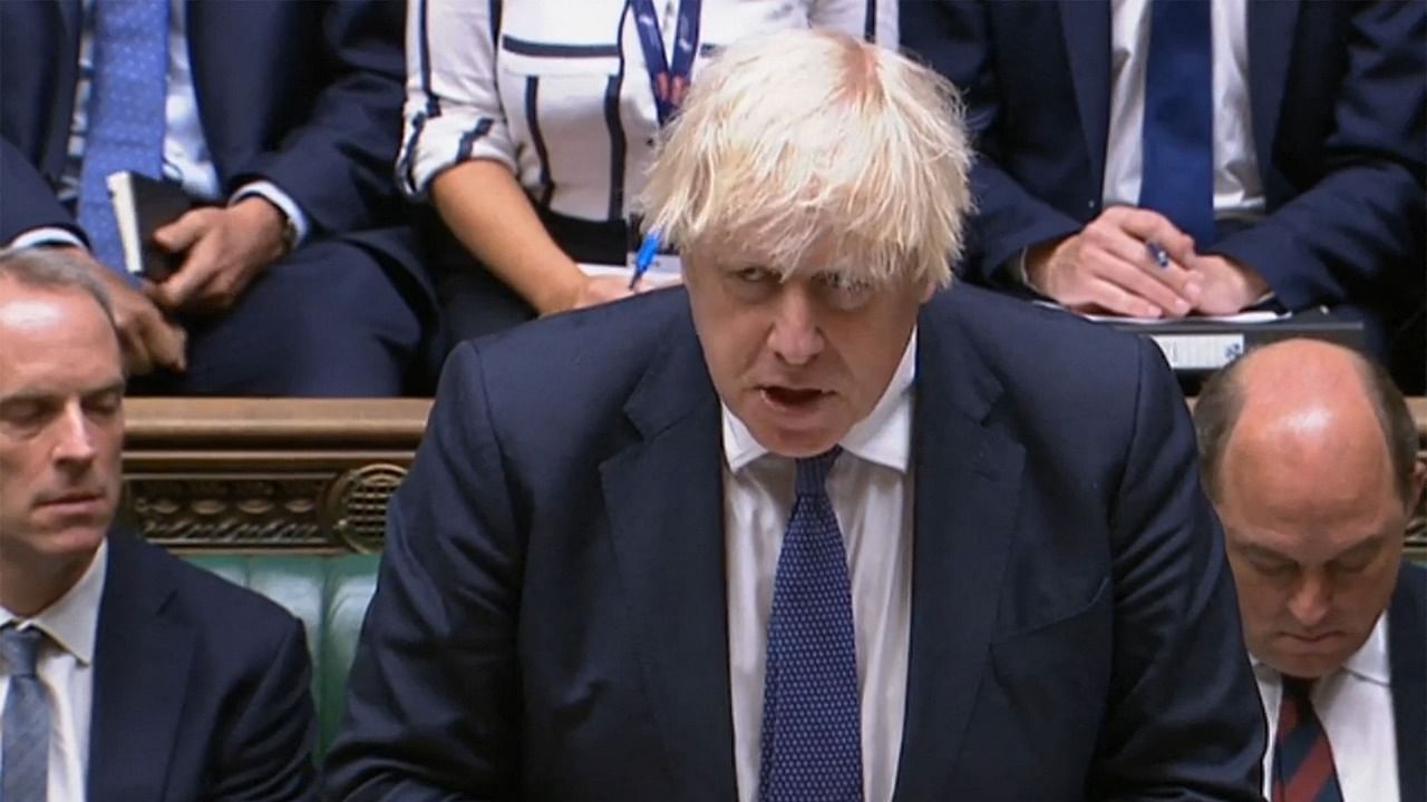 Britain's Prime Minister Boris Johnson. Credit: AFP Photo